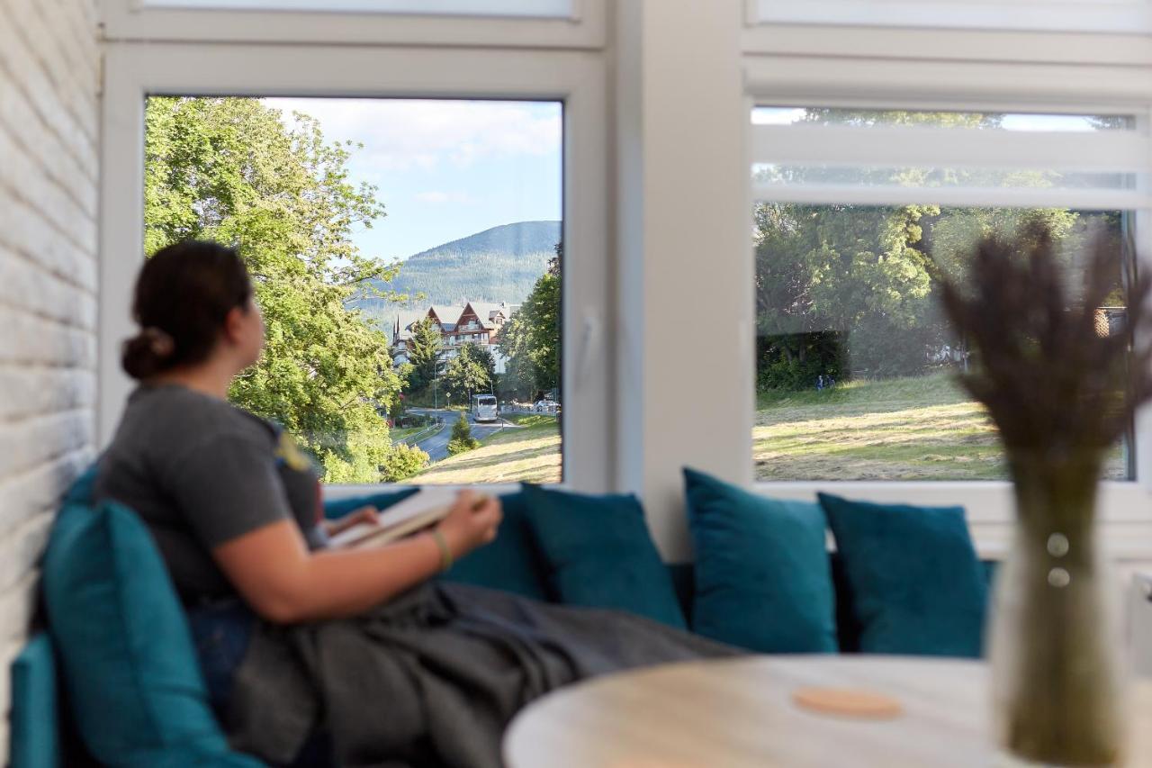 Apartament "Powoli" Z Darmowym Parkingiem Karpacz Kültér fotó